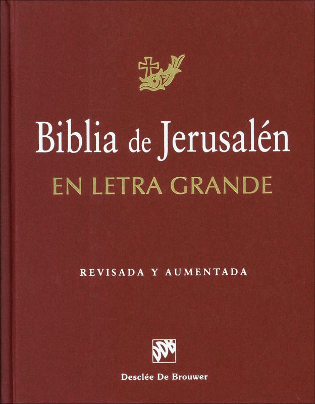 Biblia de Jerusalen en letra grande
