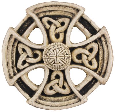 St Columba Wheel Cross