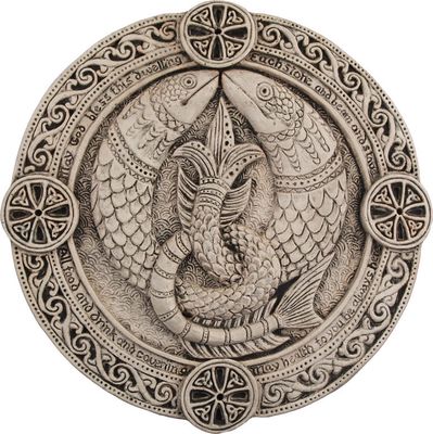 Lime Bless This Dwelling Plaque
