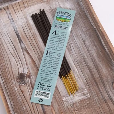 Frankincense + Myrrh Incense Sticks