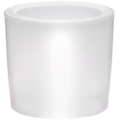 2oz Heavy Glass Votive &amp; Tea Light Holder - Frosted