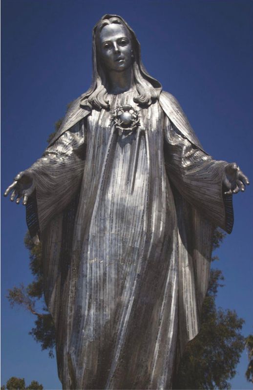 Hail Mary / Ave Maria Our Lady of Peace Prayer Card