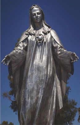 Hail Mary / Ave Maria Our Lady of Peace Prayer Card