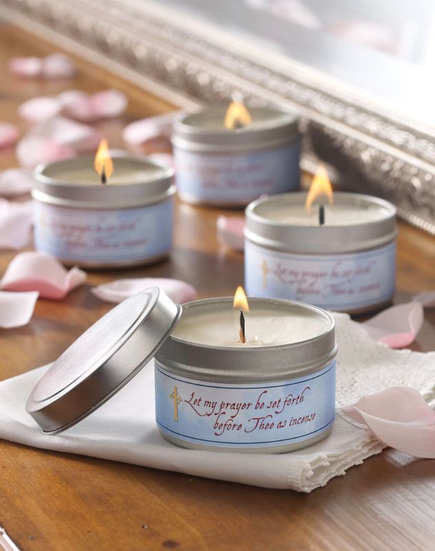 Virgin Mary&#39;s Bouquet &quot;Inspiration&quot; Scented Travel Candle