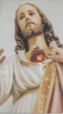 Sacred Heart Sanctuary Prayer Card