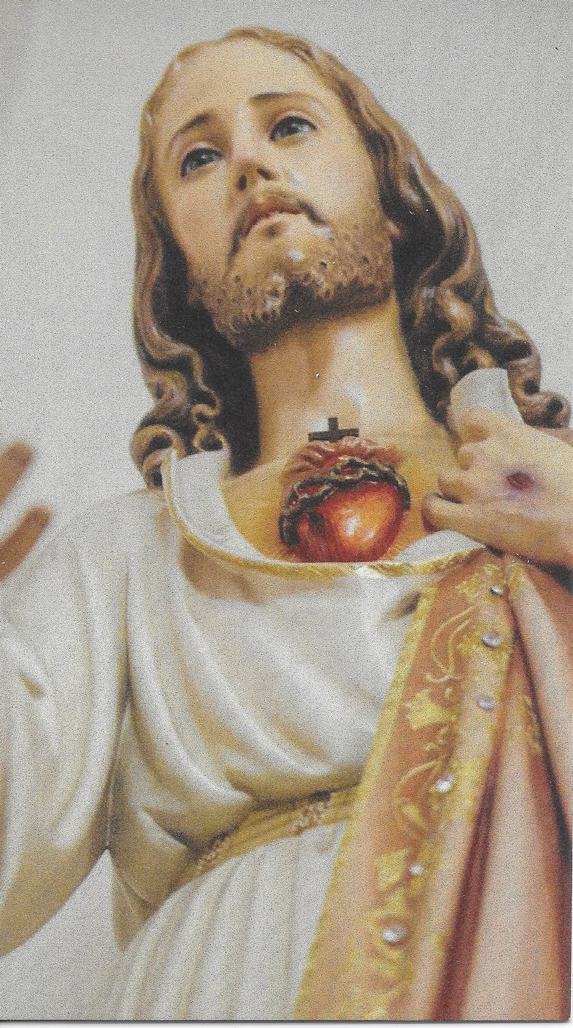 Sacred Heart Sanctuary Prayer Card