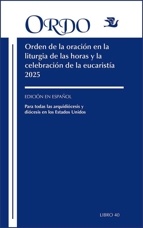 2025 Spanish Ordo 40 /Order/ Prayer Liturgy of the Hours