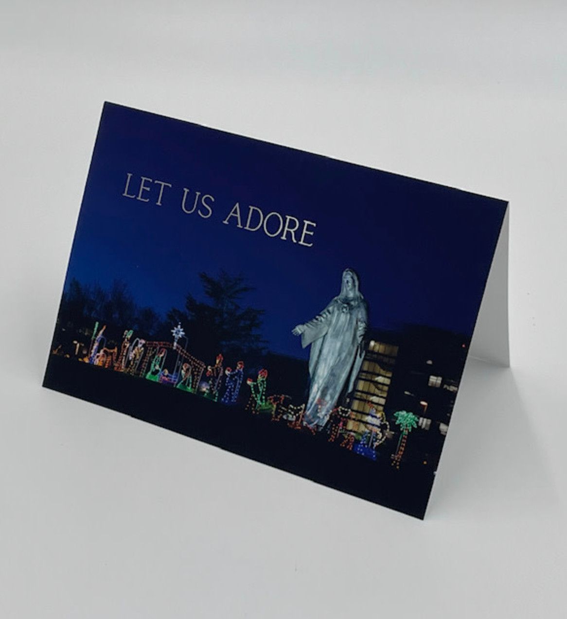 Our Lady of Peace Custom Christmas Card (single)