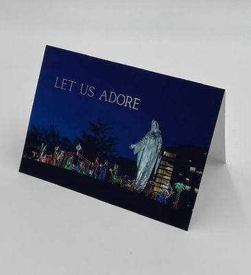 Our Lady of Peace Custom Christmas Card (single)