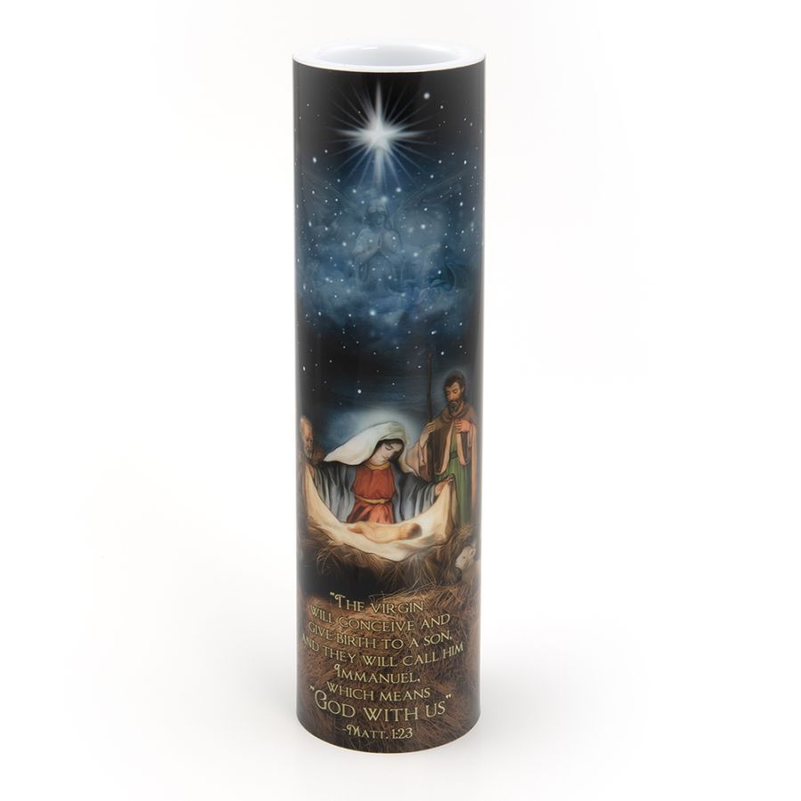 LED Candle- Nativity Scene