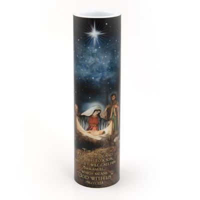 LED Candle- Nativity Scene