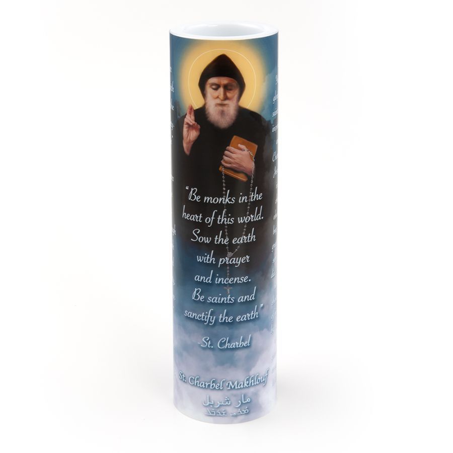 LED Candle - St Charbel