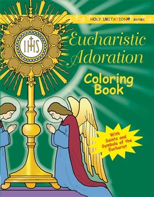 Coloring Book Eucharistic Adoration