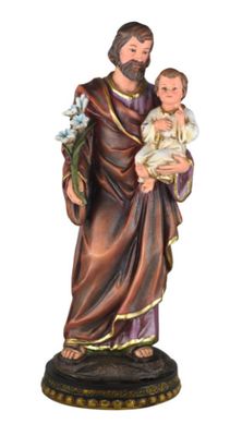 St Joseph &amp; Child Statue 12&quot;