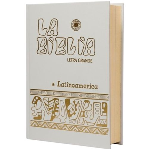 Biblia Latinoamerica Letra Grande White