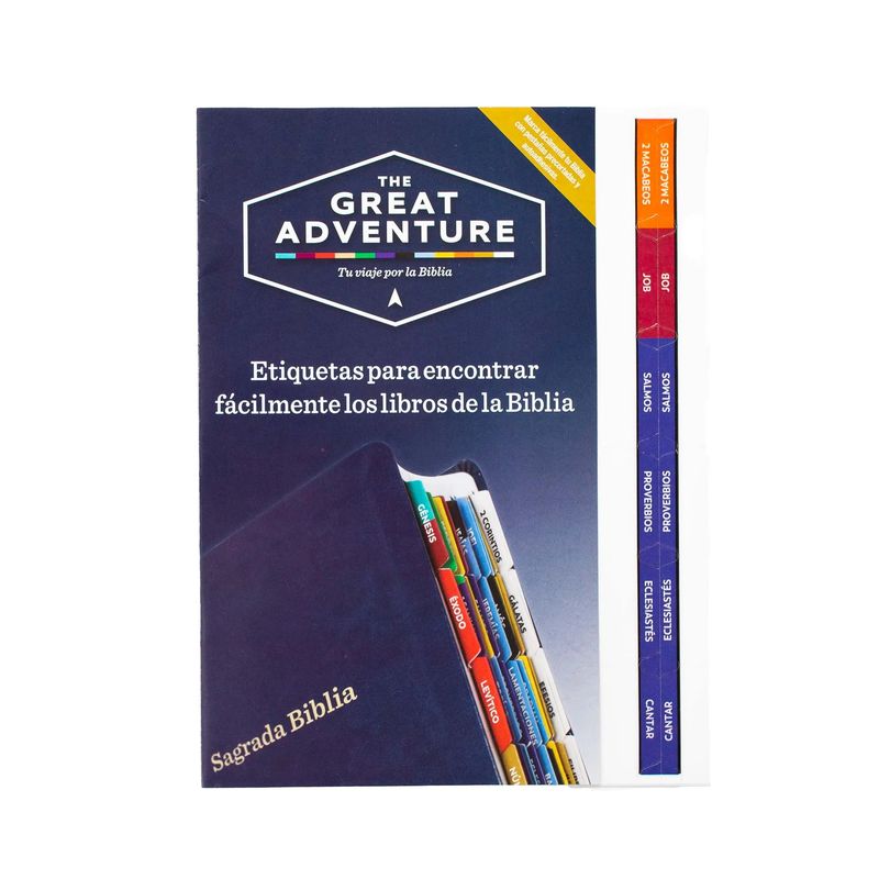 Great Adventure Catholic Bible Index tabs (Spanish)