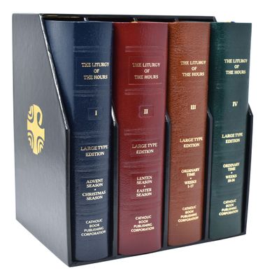 Liturgy of the Hours Large Print 4 Volume Set