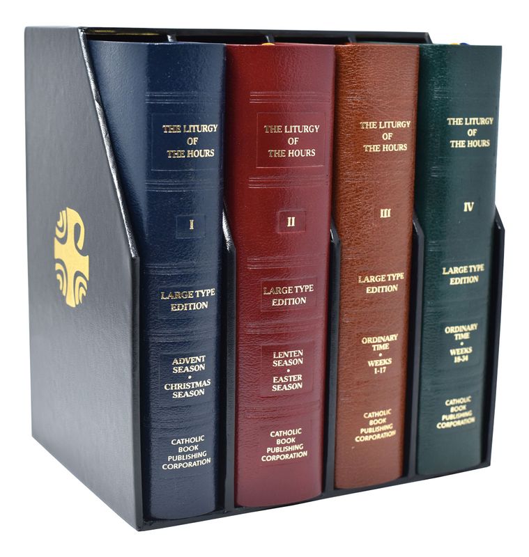 Liturgy of the Hours Large Print 4 Volume Set