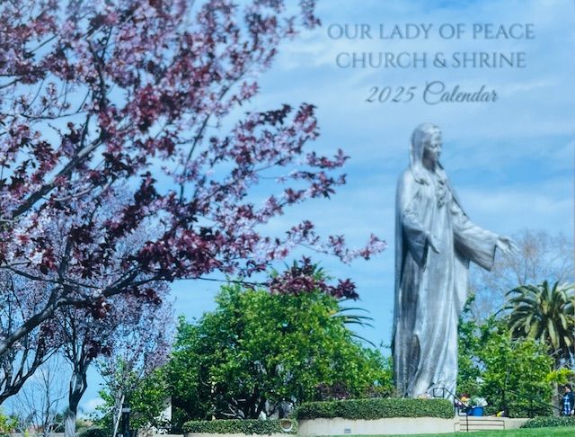 Calendar - Our Lady of Peace 2025 custom