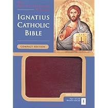 RSV Ignatius Compact Burgundy Bible with zipper