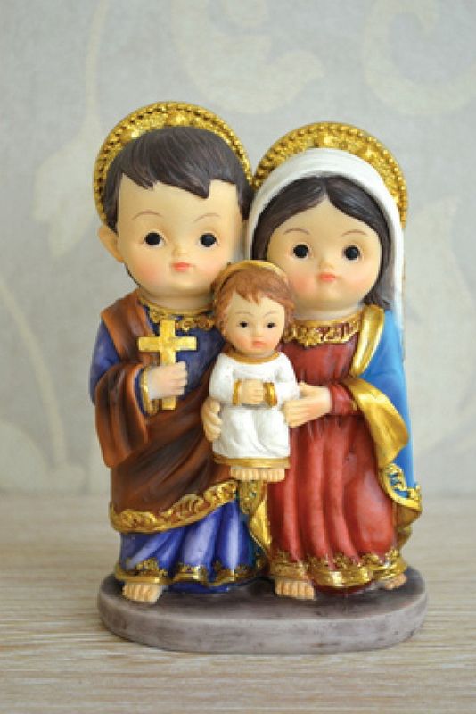 Holy Family Children&#39;s Statue 4&quot;