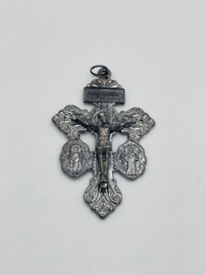 Special Pardon Pendent/Rosary Crucifix - Gunmetal