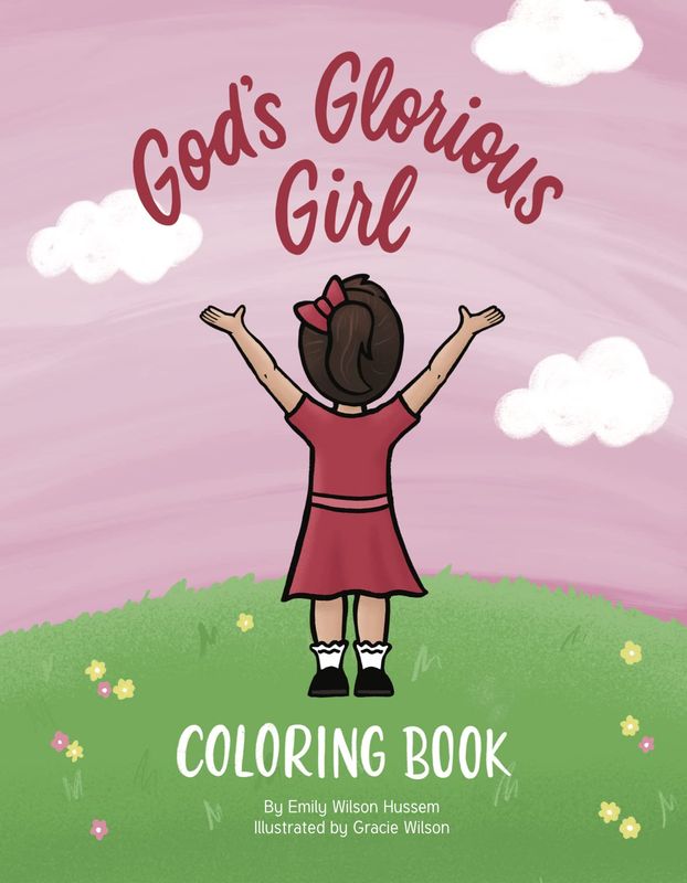 God&#39;s Glorious Girl Coloring Book