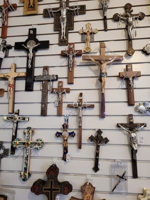 Wall-hanging Crucifixes