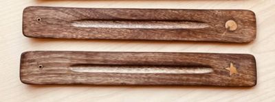 Assorted Celestial Wood Incense Burners