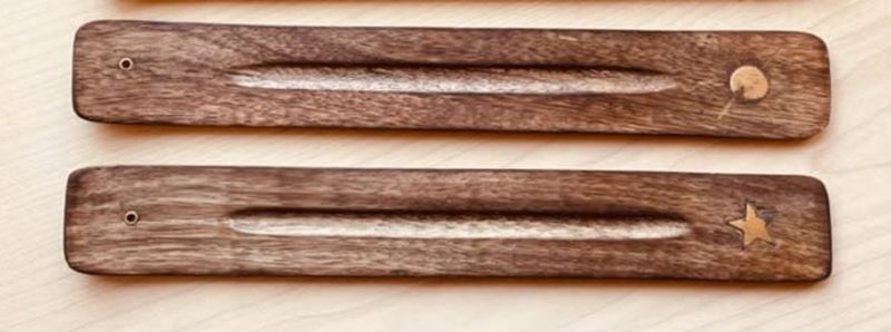 Assorted Celestial Wood Incense Burners
