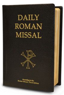 Daily Roman Missal, 7th Edition, (Bonded Leather, Black), Standard Print