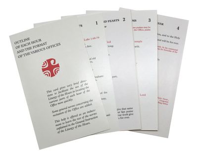 Common Texts Inserts for Liturgy of Hours