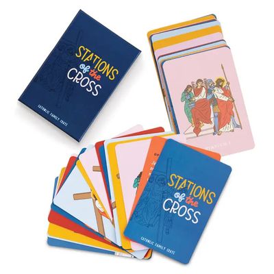 Catholic Family Crate Stations of the Cross Cards