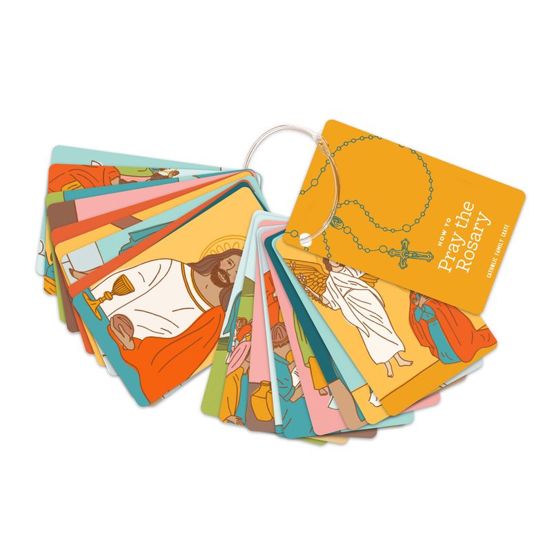 Rosary Ring Cards for Kids