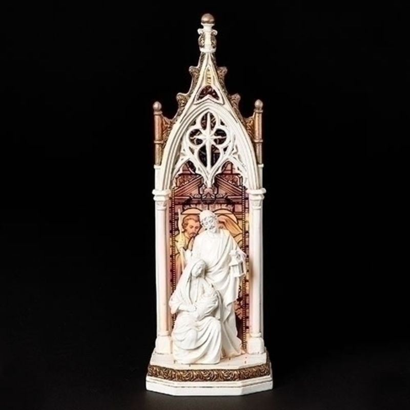 LED Lighted Holy Family Arch 11.75&quot;