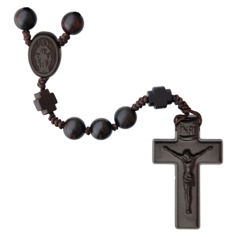 Rosary 5 Decade Jujube Wood 10mm