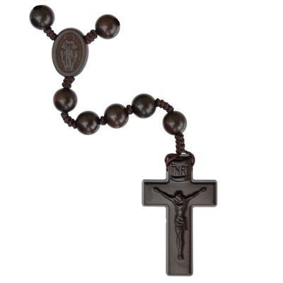 Rosary 5-decade MM Jujube Wood 10mm