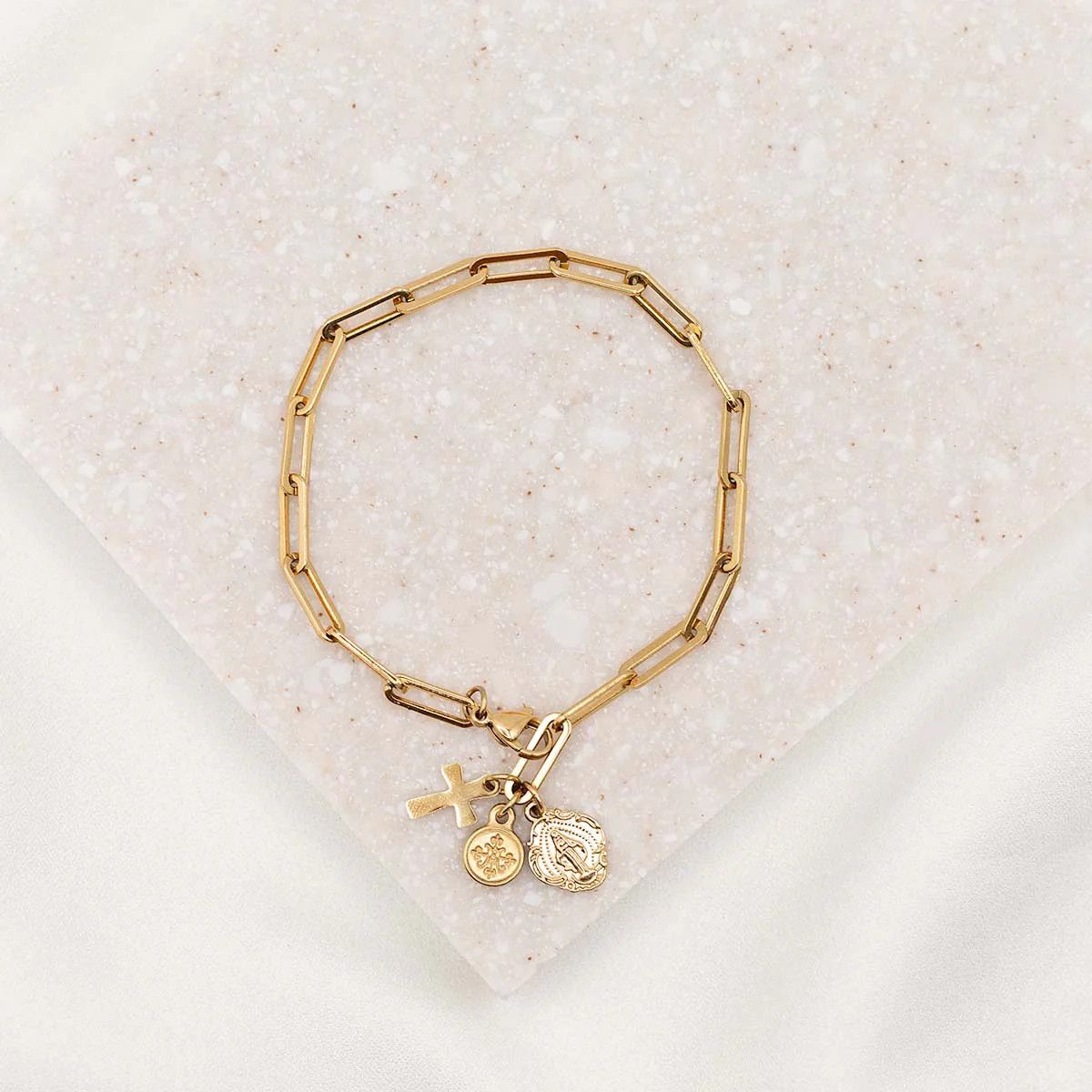 Renewal Consecration Bracelet - gold tone