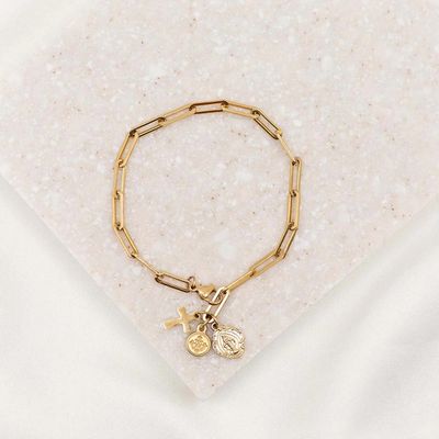 Renewal Consecration Bracelet - gold tone