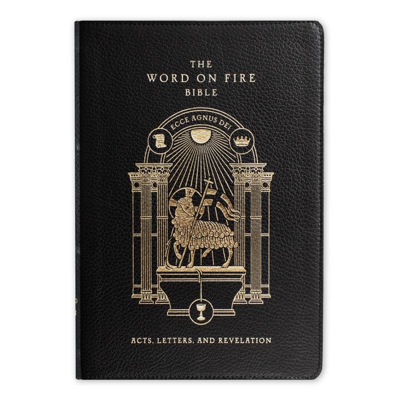 The Word on Fire Bible (Volume II): Acts, Letters and Revelation, Leather edition