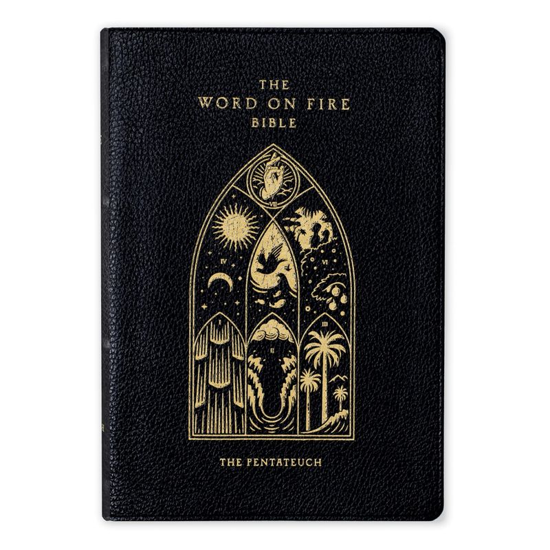 The Word on Fire Bible (Volume III): The Pentateuch, Leather edition
