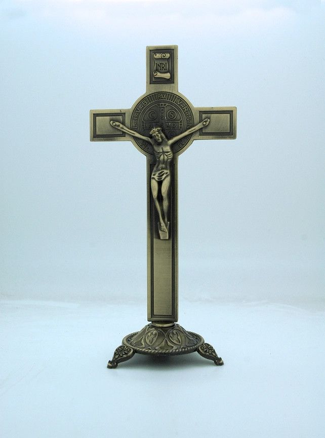 St Benedict Standing Cross 7.5&quot;