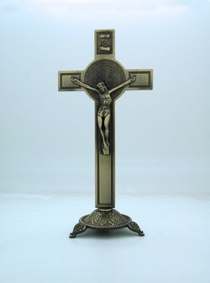 St Benedict Standing Cross 7.5&quot;