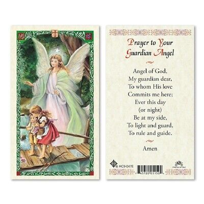 HC Guardian Angel (traditional image &amp; prayer)