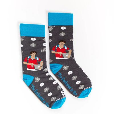 Socks: St Carlo Acutis, Adult one-size