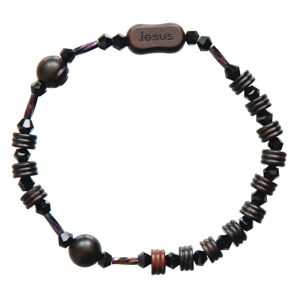 Rosary Bracelet Jujube Wood stretch 8mm