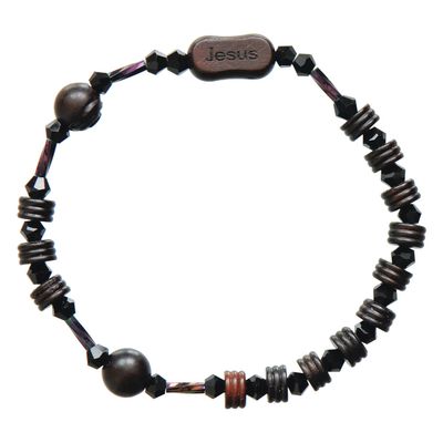 Rosary Bracelet Jujube Wood stretch 8mm