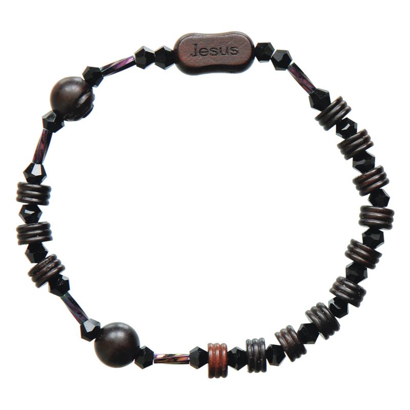 Rosary Bracelet Jujube Wood stretch 8mm