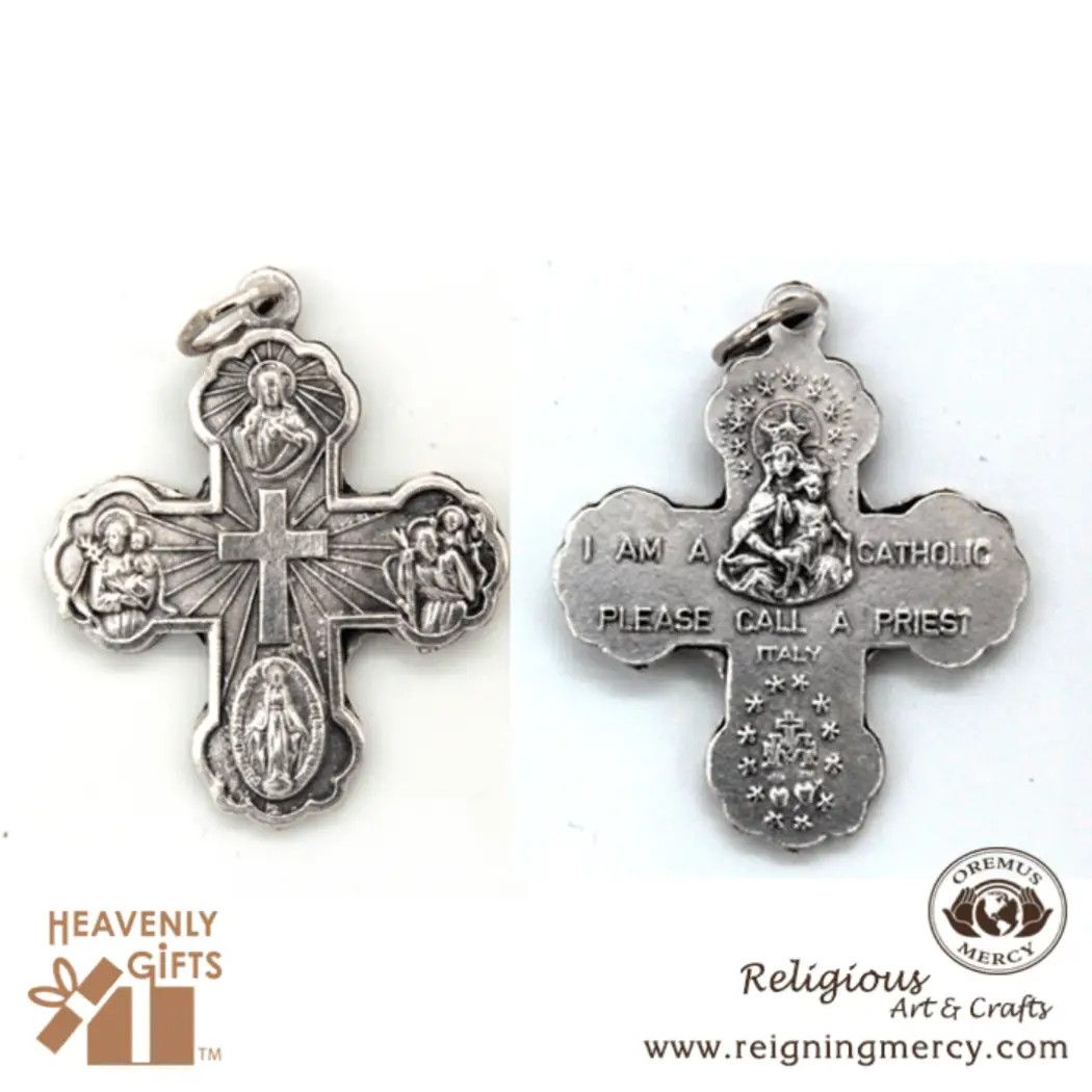 Medal - Four Way Cross 1&quot;