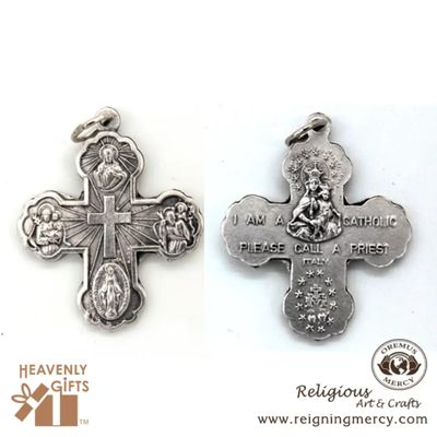 Medal - Four Way Cross 1&quot;